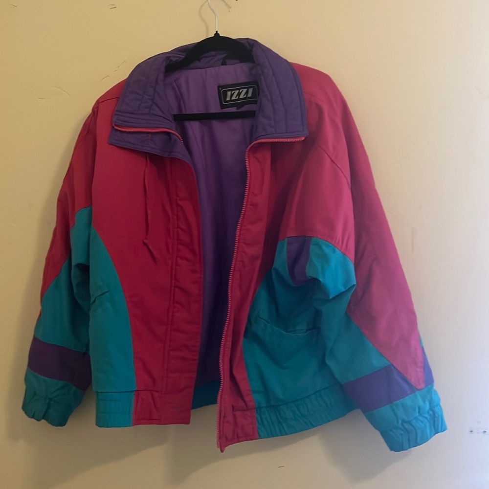 Vintage 80s IZZI jacket size M.
